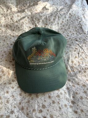 Billabong Green Mountain Embroidered Rope-Trim Cap